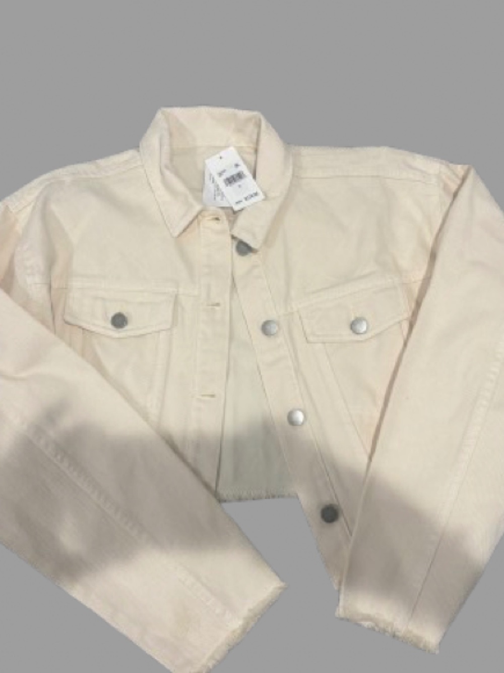 Splendid Cropped Utility Style Denim Jacket – NWT – Size Small